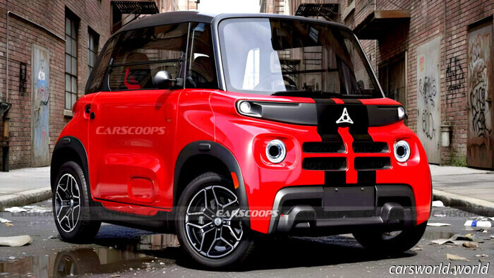 Abbiamo immaginato il piccolo EV di Stellantis come versioni bizzarre di Jeep, Dodge e Chrysler | Carscoops